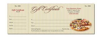 GIFT CERTIFICATE