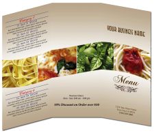 Menu/Brochure 8.5x11